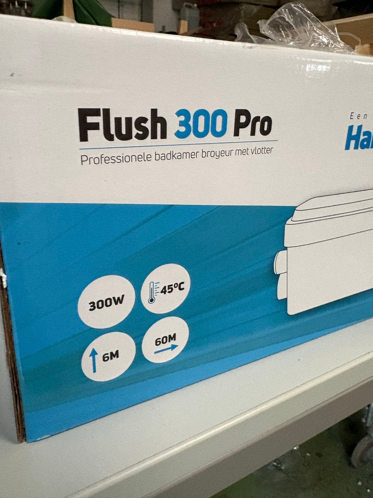 Flush 300 Pro Vuilwaterpomp - Douche/Bad/Wastafel, Ophalen of Verzenden, Gebruikt, Douche