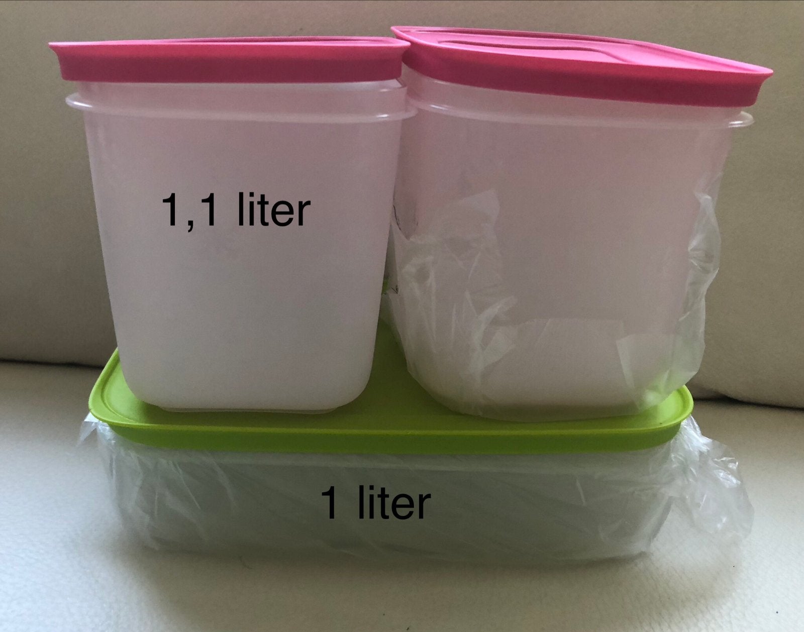 Tupperware splinternieuwe dozen als set te koop, Huis en Inrichting, Keuken | Tupperware, Nieuw, Bewaardoos, Overige kleuren, Geschikt voor vriezer
