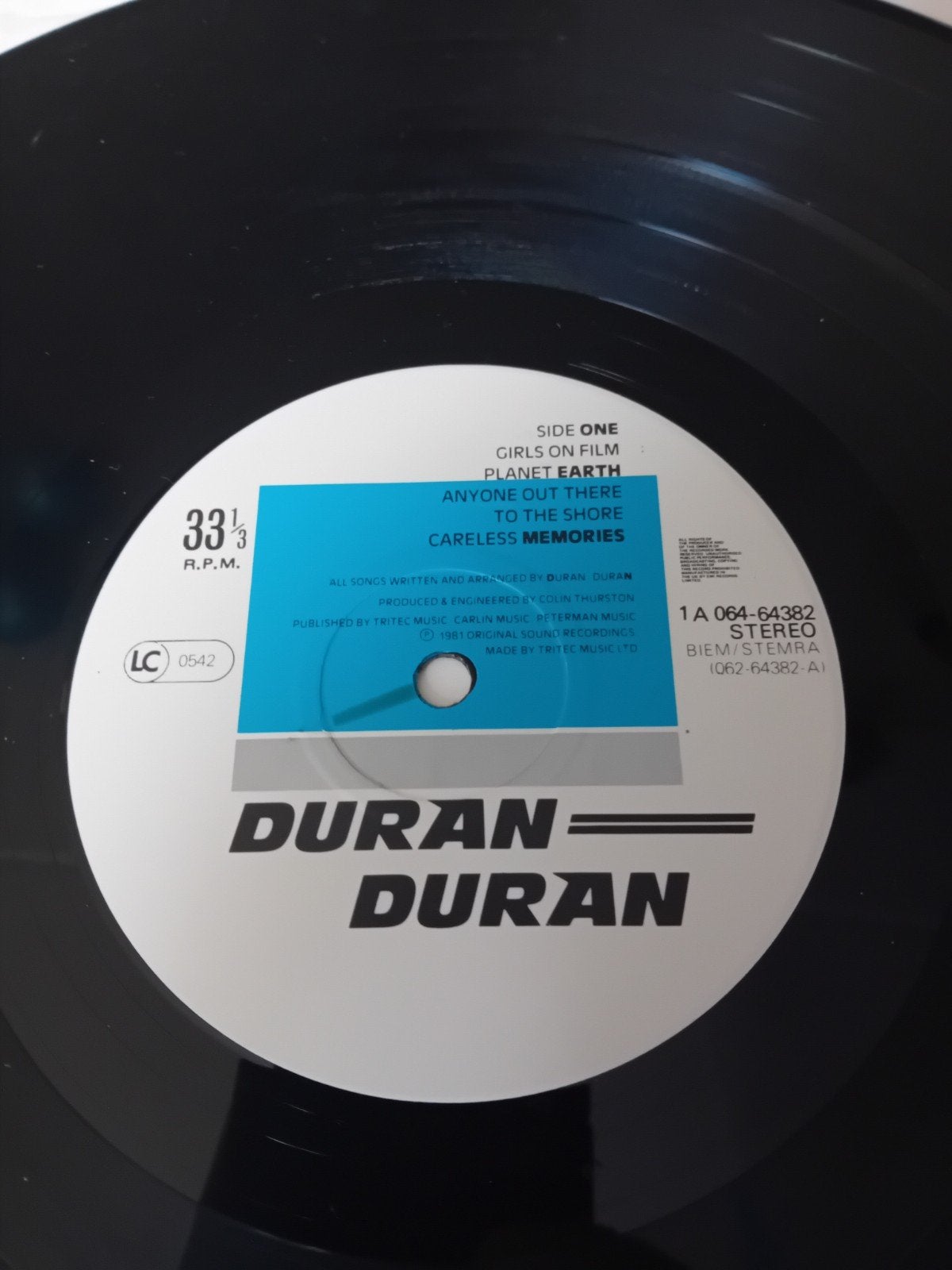 Duran Duran - Duran Duran LP (1981), LP, Gebruikt, Ophalen of Verzenden, 12 inch