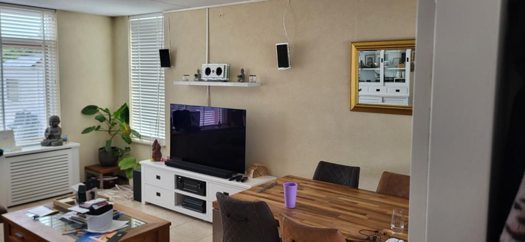 Prachtige Waterfall Speakers - Glazen Design, Overige merken, Ophalen of Verzenden, Zo goed als nieuw, Surroundset zonder subwoofer