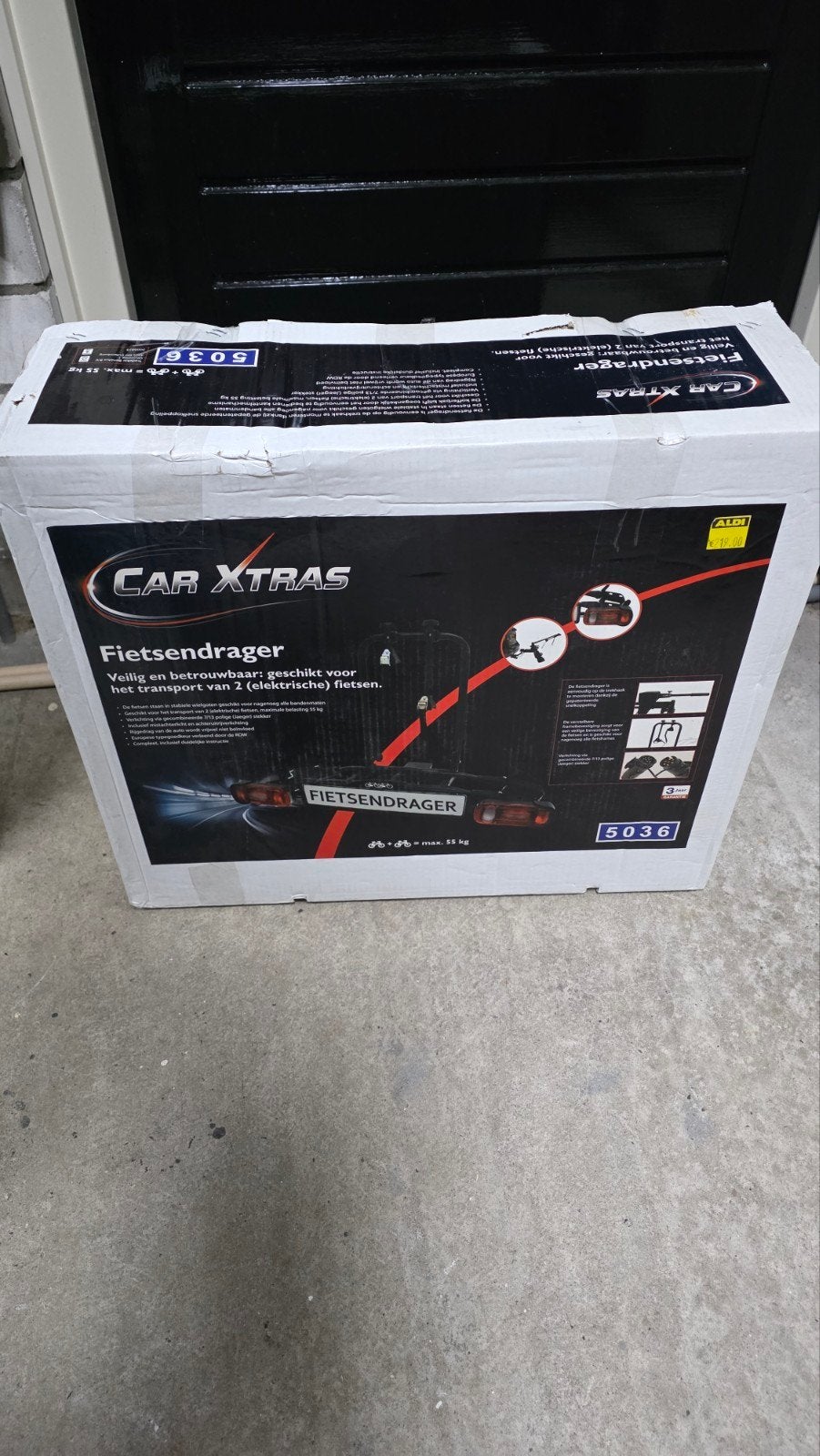 Nieuwe Car Xtras fietsendrager voor 2 (elektrische) fietsen, Car Xtras, Overige typen, Nieuw, Ophalen of Verzenden