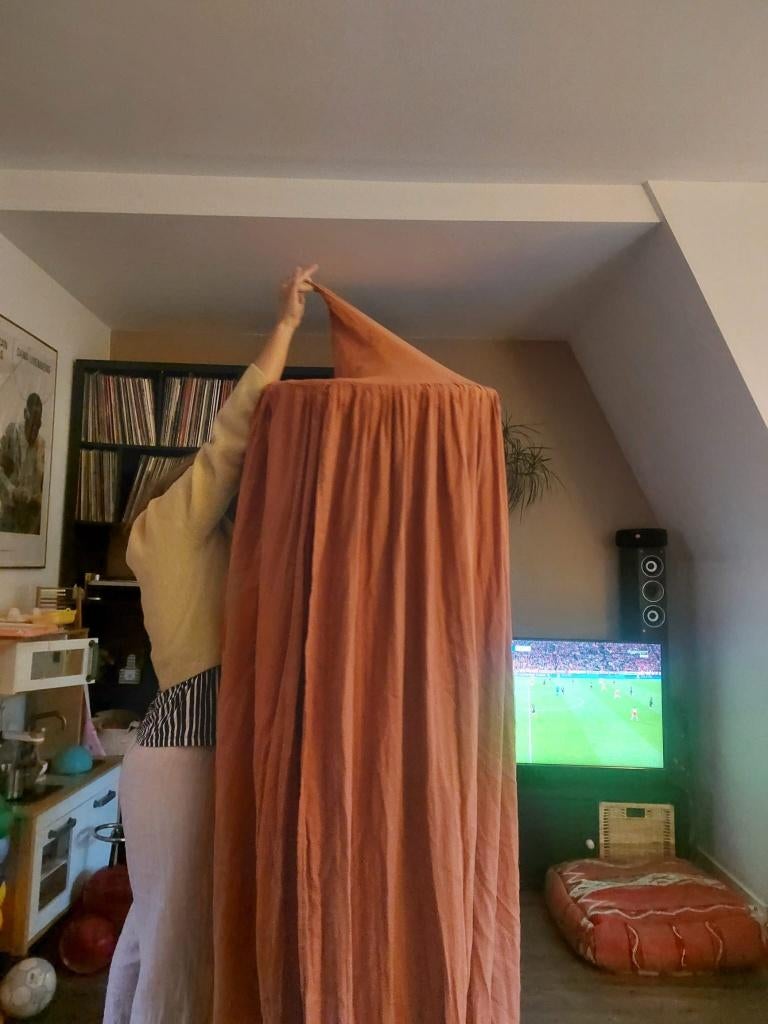 Nobodinoz hemeltje / klamboe – terracotta – mooie staat, Kinderen en Baby's, Kinderkamer | Inrichting en Decoratie, Ophalen, Zo goed als nieuw