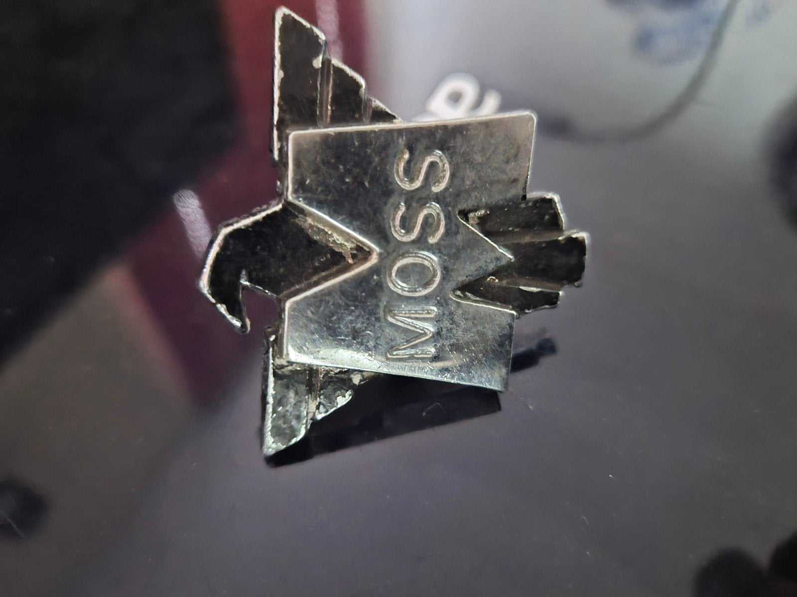 moss embleem, Ophalen of Verzenden, Auto's