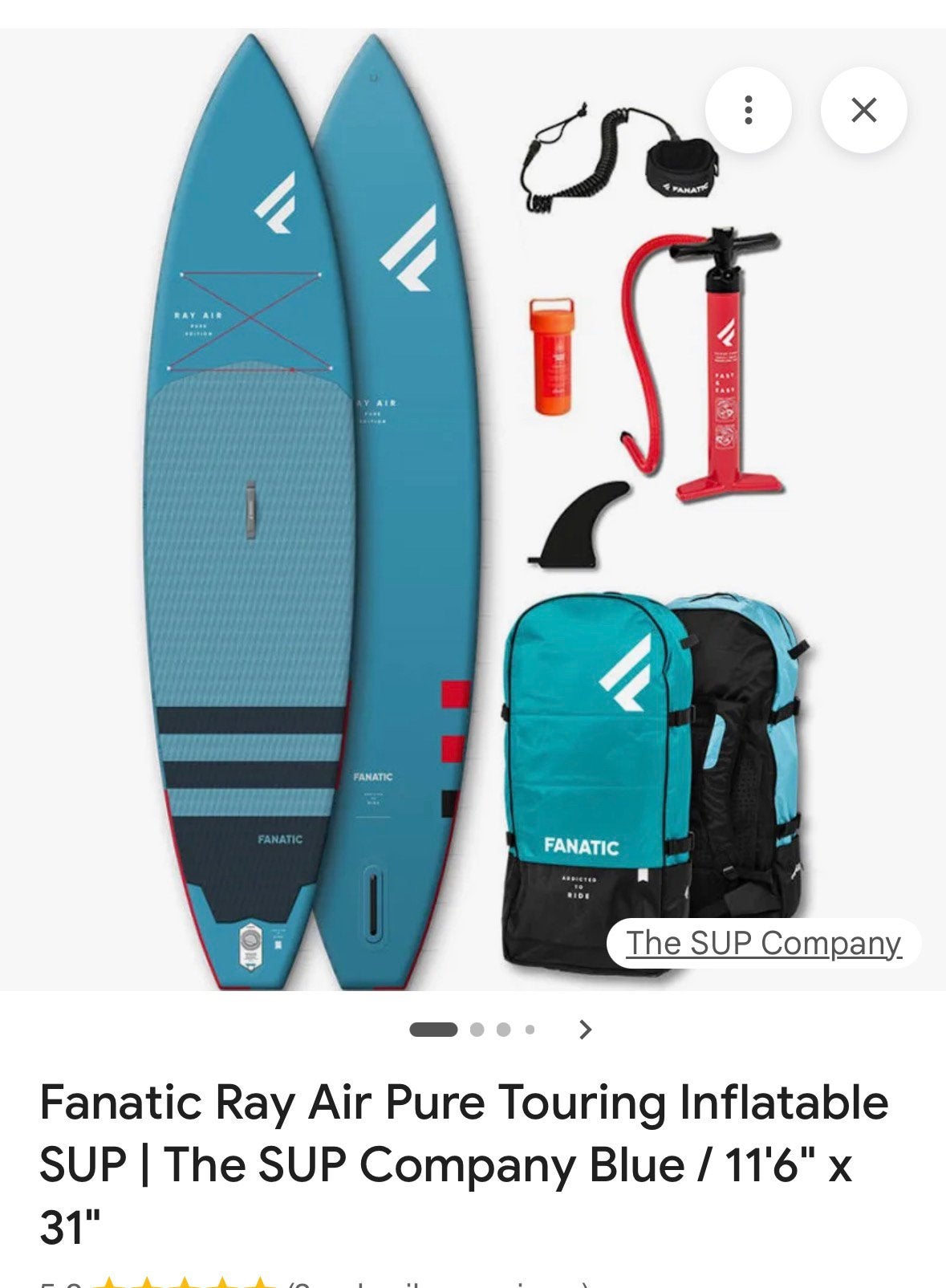 Fanatic11.6, Ophalen of Verzenden, Zo goed als nieuw, SUP-boards