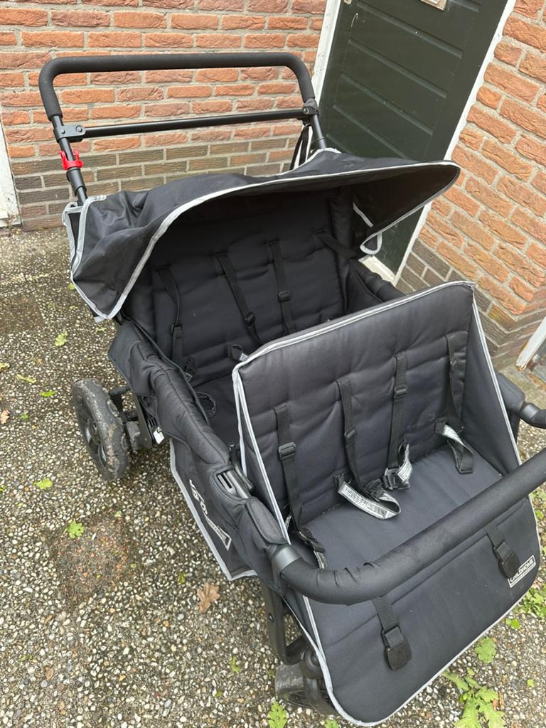 Vierling wagen, Kinderen en Baby's, Tweelingen en Meerlingen, Ophalen, Zo goed als nieuw, Kinderwagen of Buggy