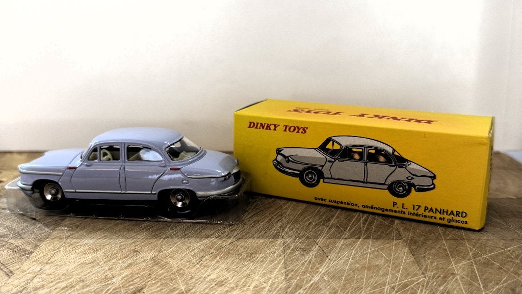 DinkyToys P.L 17 Panhard 547(ATLAS EDITION) NR D VERZEND OOK, Hobby en Vrije tijd, Modelauto's | 1:43, Ophalen, Zo goed als nieuw