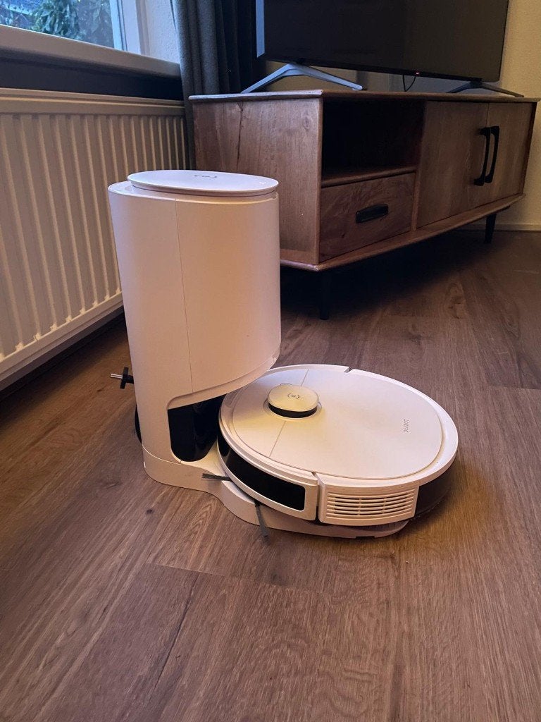 Ecovacs Deebot N8+ robotstofzuiger/dweilfunctie in topstaat!, Ophalen, Stille werking, Robotstofzuiger, Reservoir