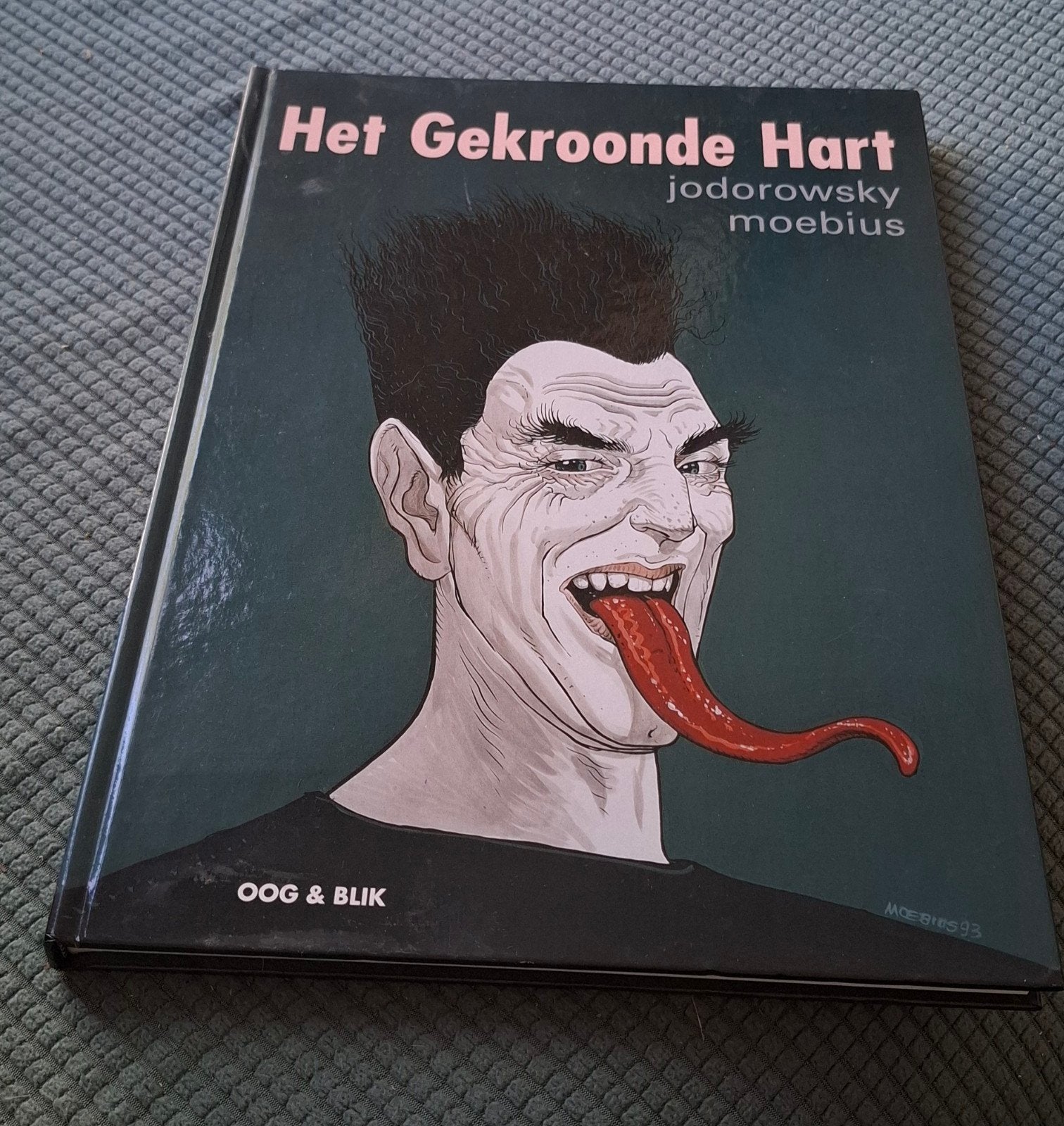 Moebius - Het Gekroonde Hart, Eén stripboek, Ophalen, Gelezen, Moebius; Jodorowsky