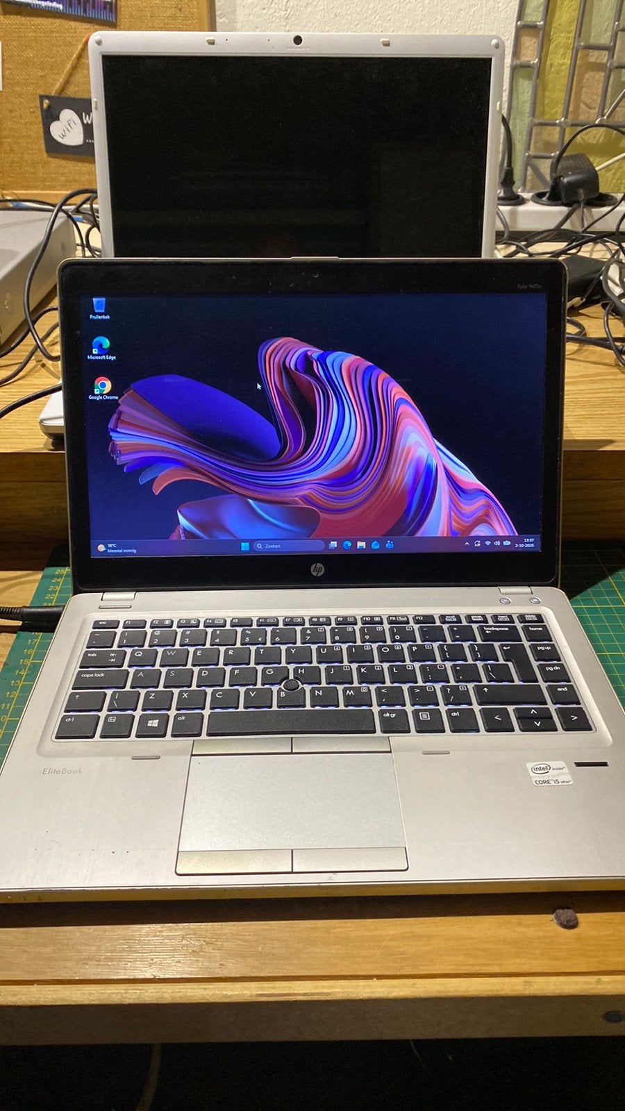 Prima HP Elitebook i5 + Windows 11 + Office + Adapter, Computers en Software, Gebruikt, Met videokaart, Qwerty, 8 GB