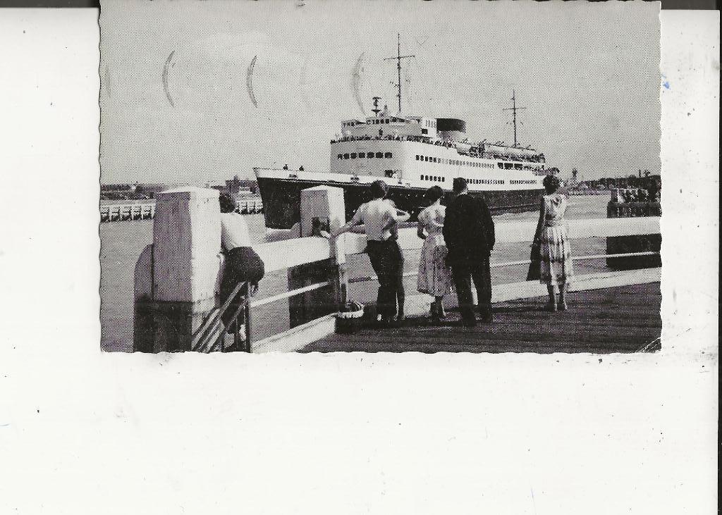 Oostende Maalboot Oostende-Dover 30-2-1962, Ophalen of Verzenden, 1960 tot 1980, Gelopen, België en Luxemburg