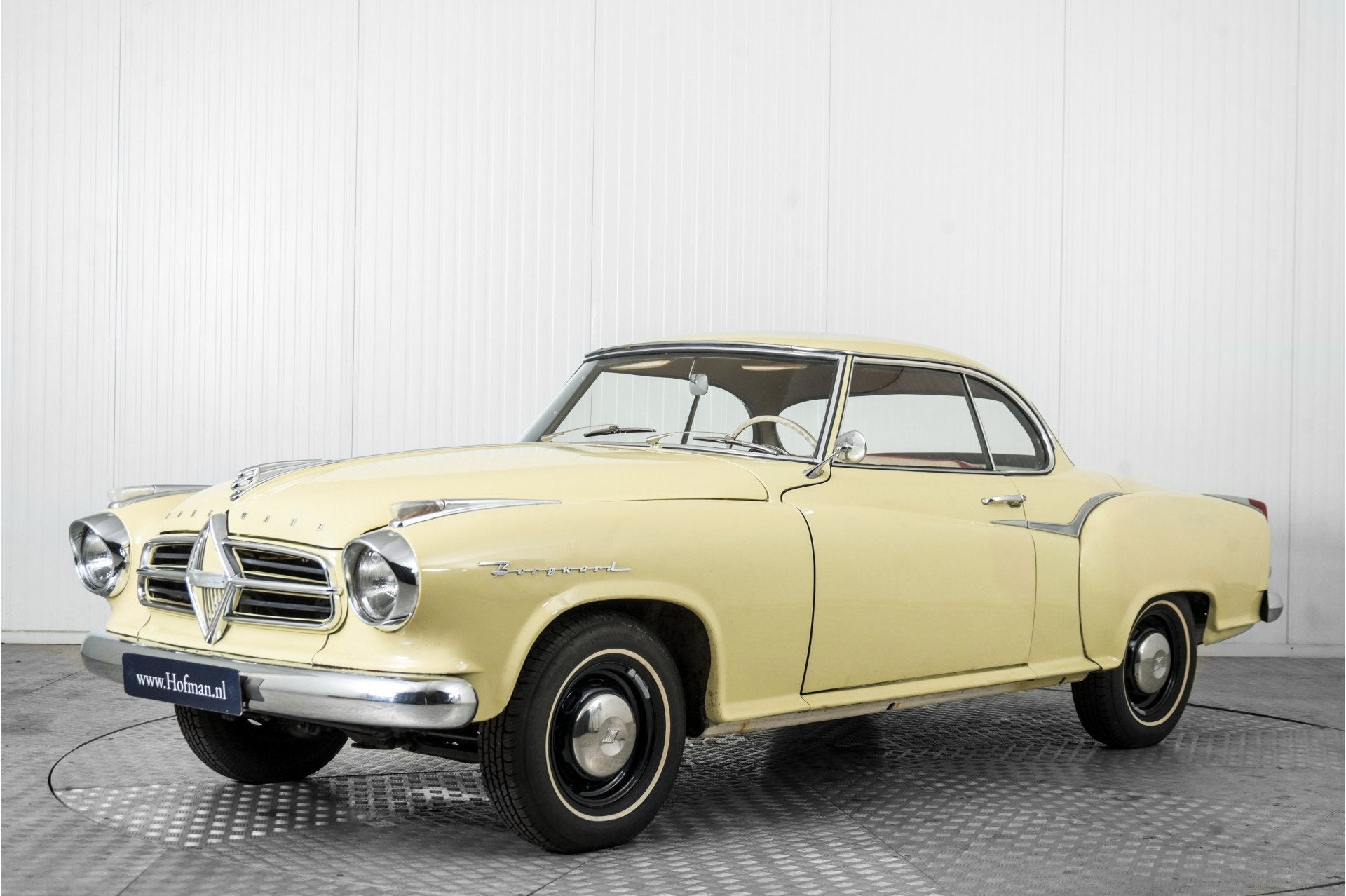 Borgward Isabella Coupe Californie (bj 1958), Gebruikt, Overige carrosserieën, Wit, Bedrijf