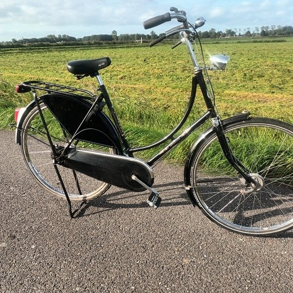 Gazelle tour populair omafiets D57 3V remstangen, 56 cm of meer, Ophalen, Gebruikt, Versnellingen