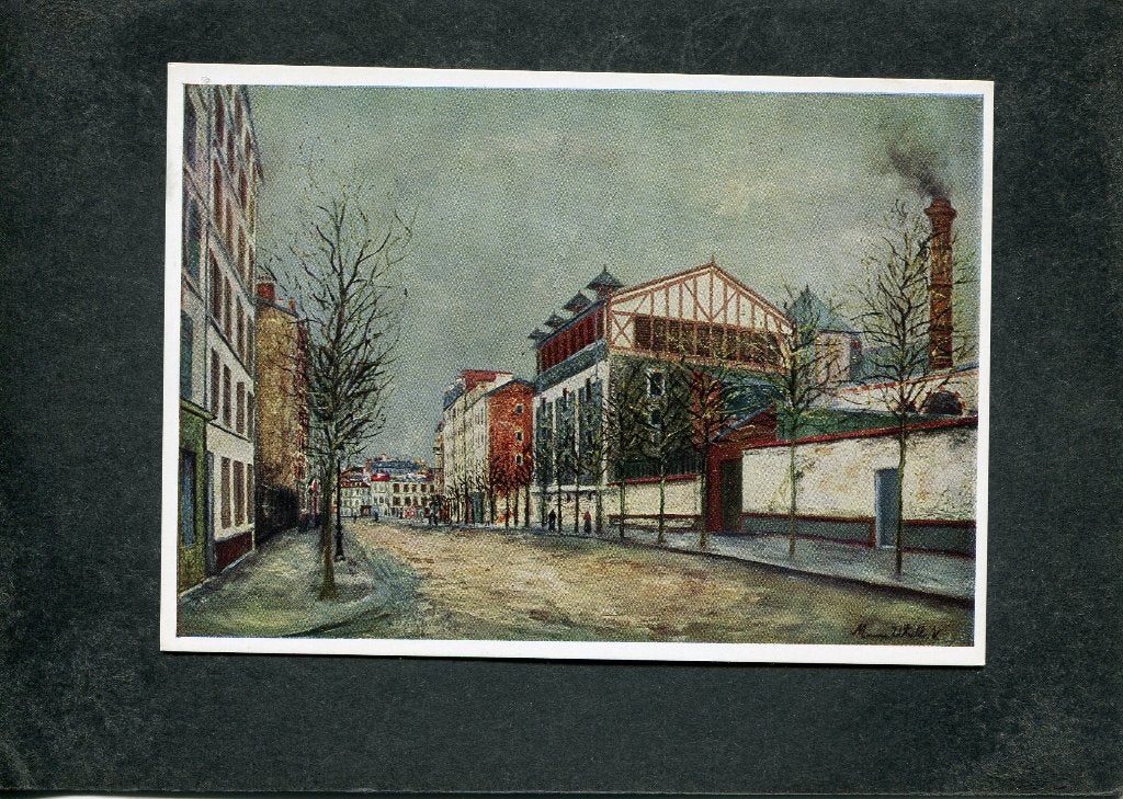 Ansicht Maurice Utrillo - Montrouge, Paris, Verzenden, 1980 tot heden, Ongelopen
