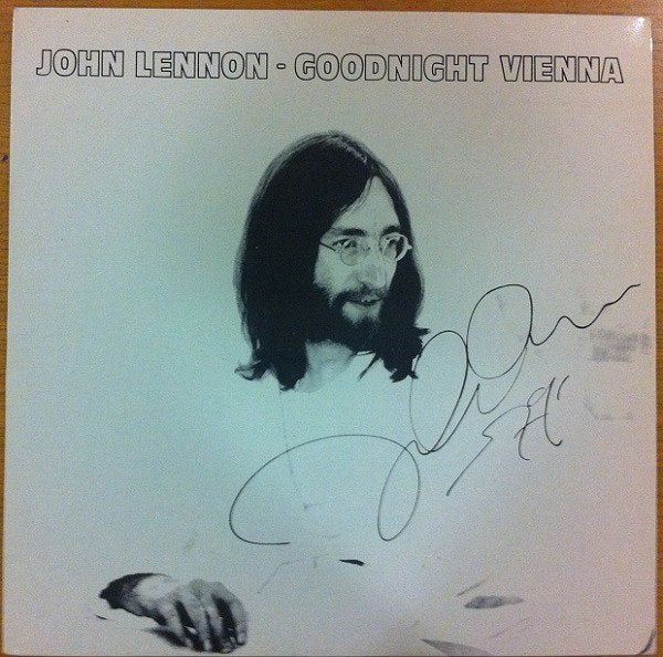 MINT LP JOHN LENNON Goodnight Vienna bootleg tmq the beatles, LP, Zo goed als nieuw, 12 inch, Verzenden