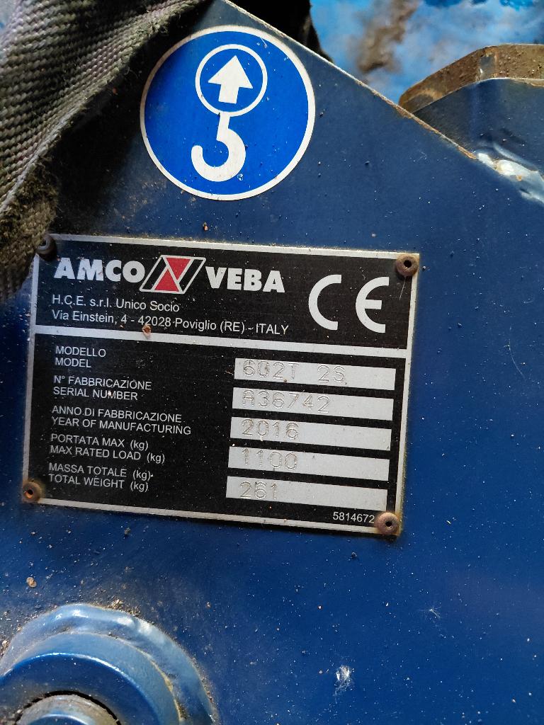 amco auto laad kraan, Ophalen