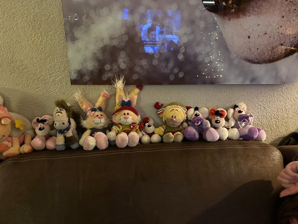 Diddl knuffels in diverse maten en figuren, Verzamelen, Diddl, Gebruikt, Knuffel, Verschillende figuren, Ophalen of Verzenden