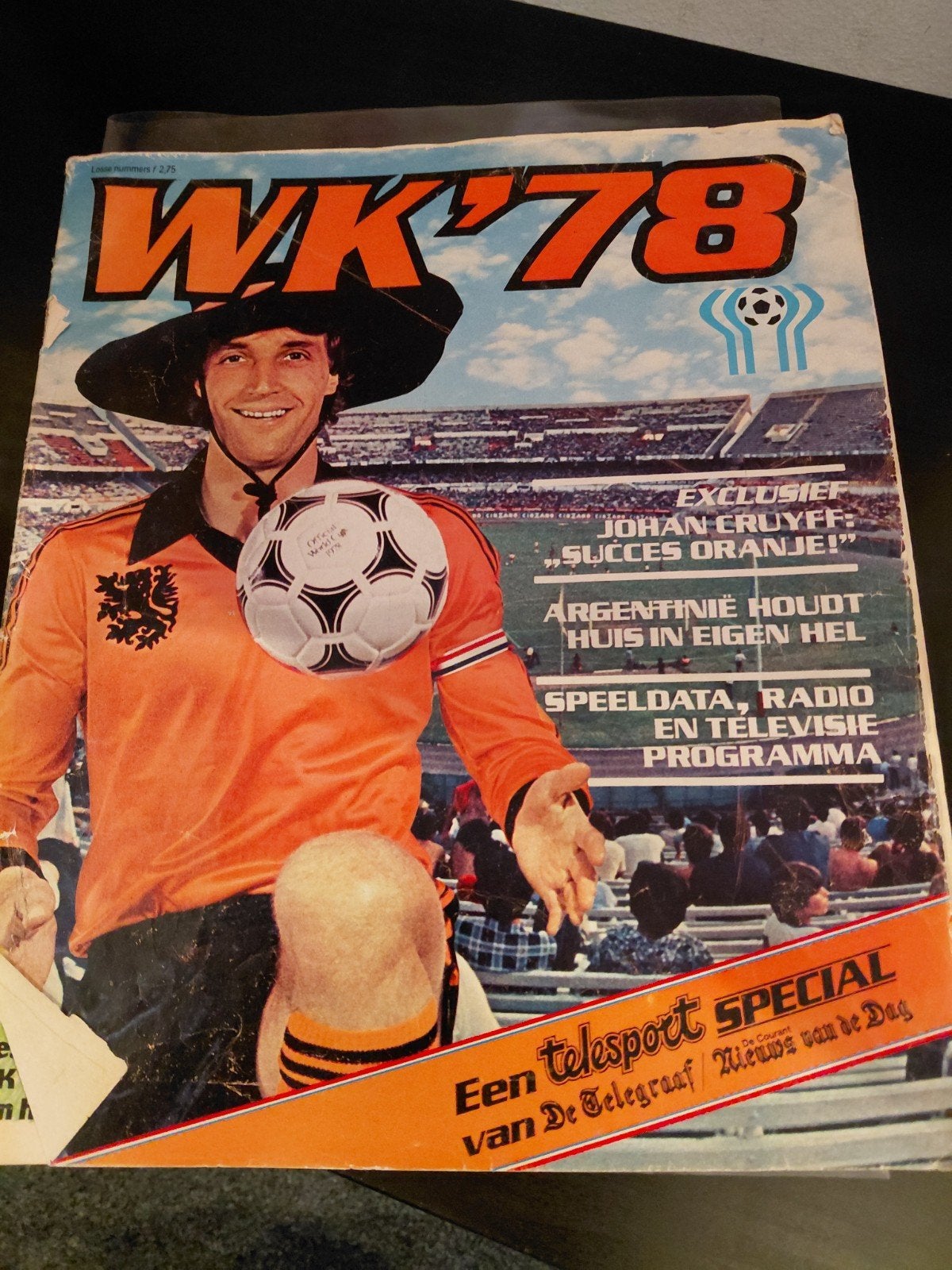 Tijdschrift wk 1978, Ophalen of Verzenden, Gebruikt, Ajax, Boek of Tijdschrift