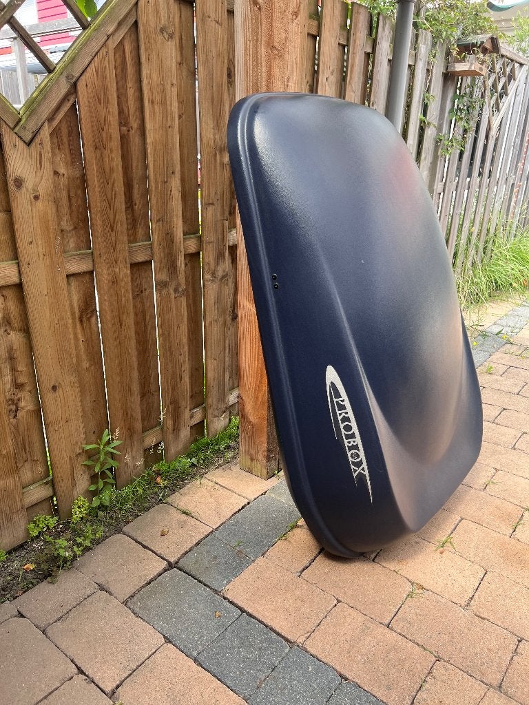 Pro-Box dakkoffer 135 cm – Blauw – Ideaal voor vakantie, Ophalen, Gebruikt