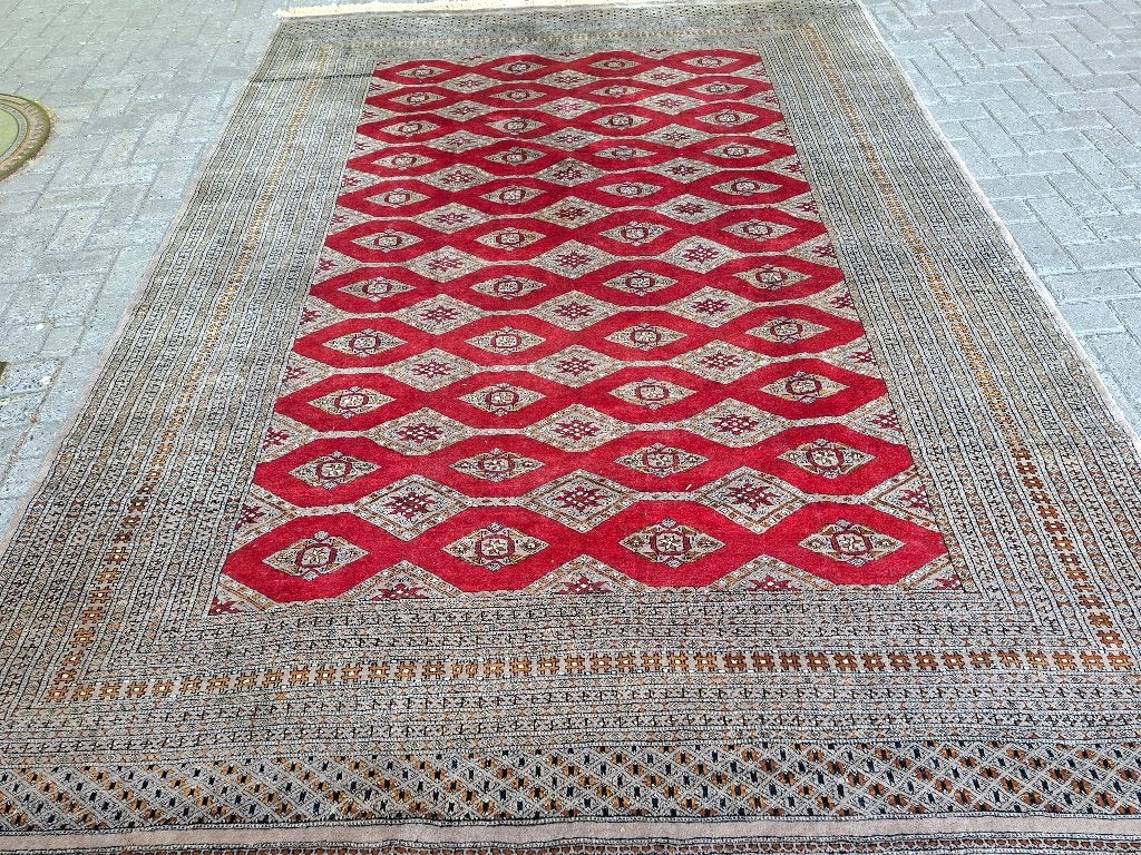 Mooi handgeknoopte Perzisch Oosters tapijt Bokhara 3.00x2.25, Perzisch Oosters, 200 cm of meer, Geel, Ophalen of Verzenden