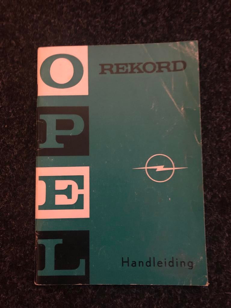 Opel Record handleiding, Verzenden