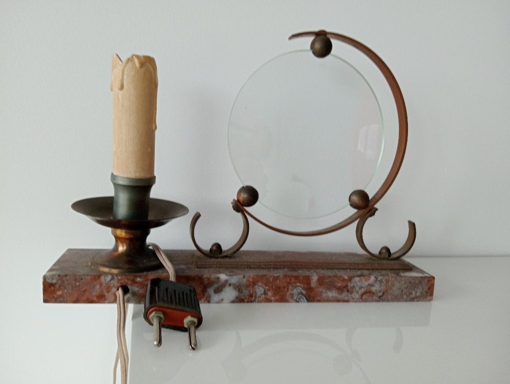 Fotolijst met lampje ca.26x18x6cm, Ophalen