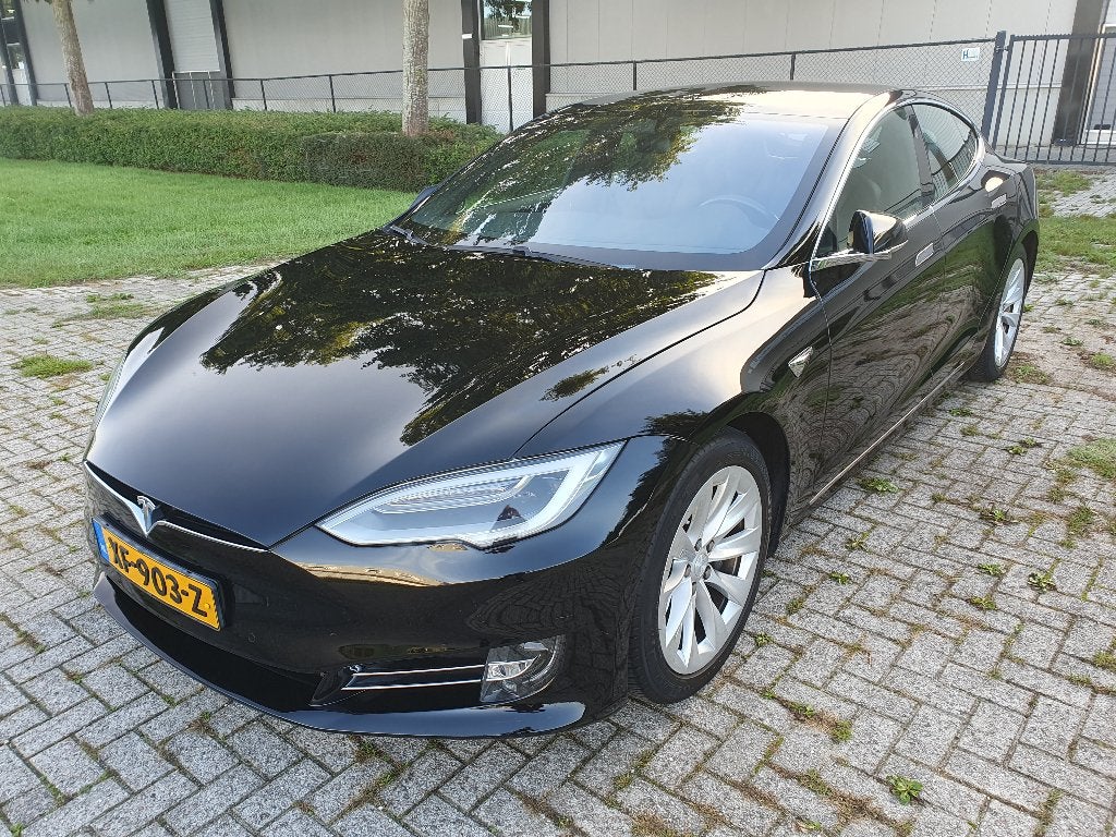 Tesla Model S 2018 Zwart 75 Base, Zwart, Zwart, 315 min, Onderhoudsboekje