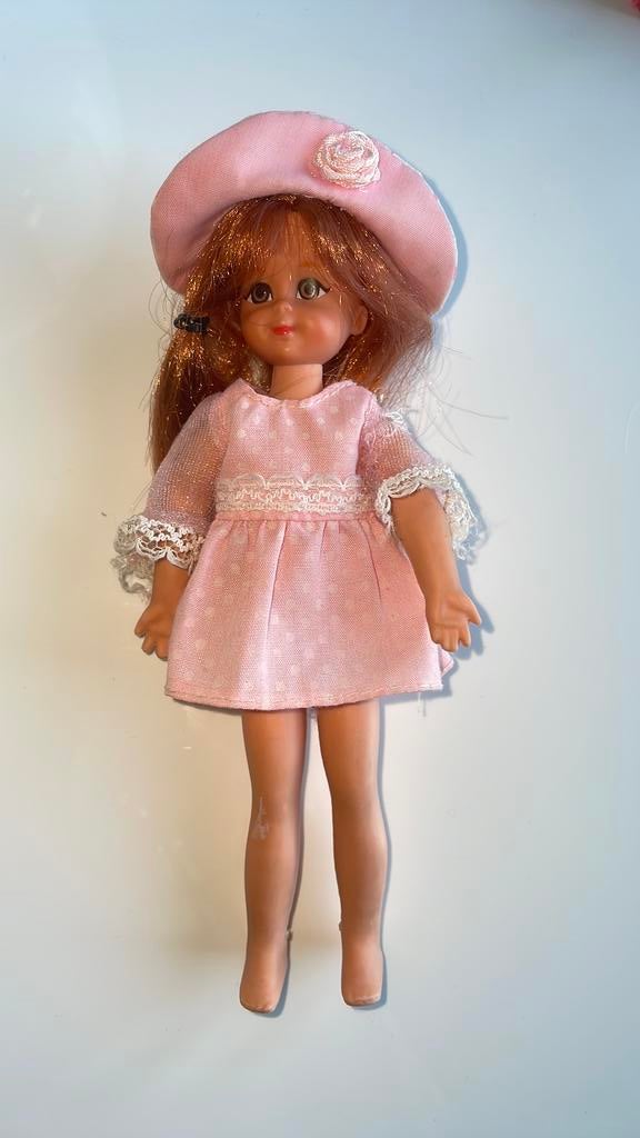 Barbie vintage  Chris in jurkje # 7983, Ophalen of Verzenden, Zo goed als nieuw, Kleertjes