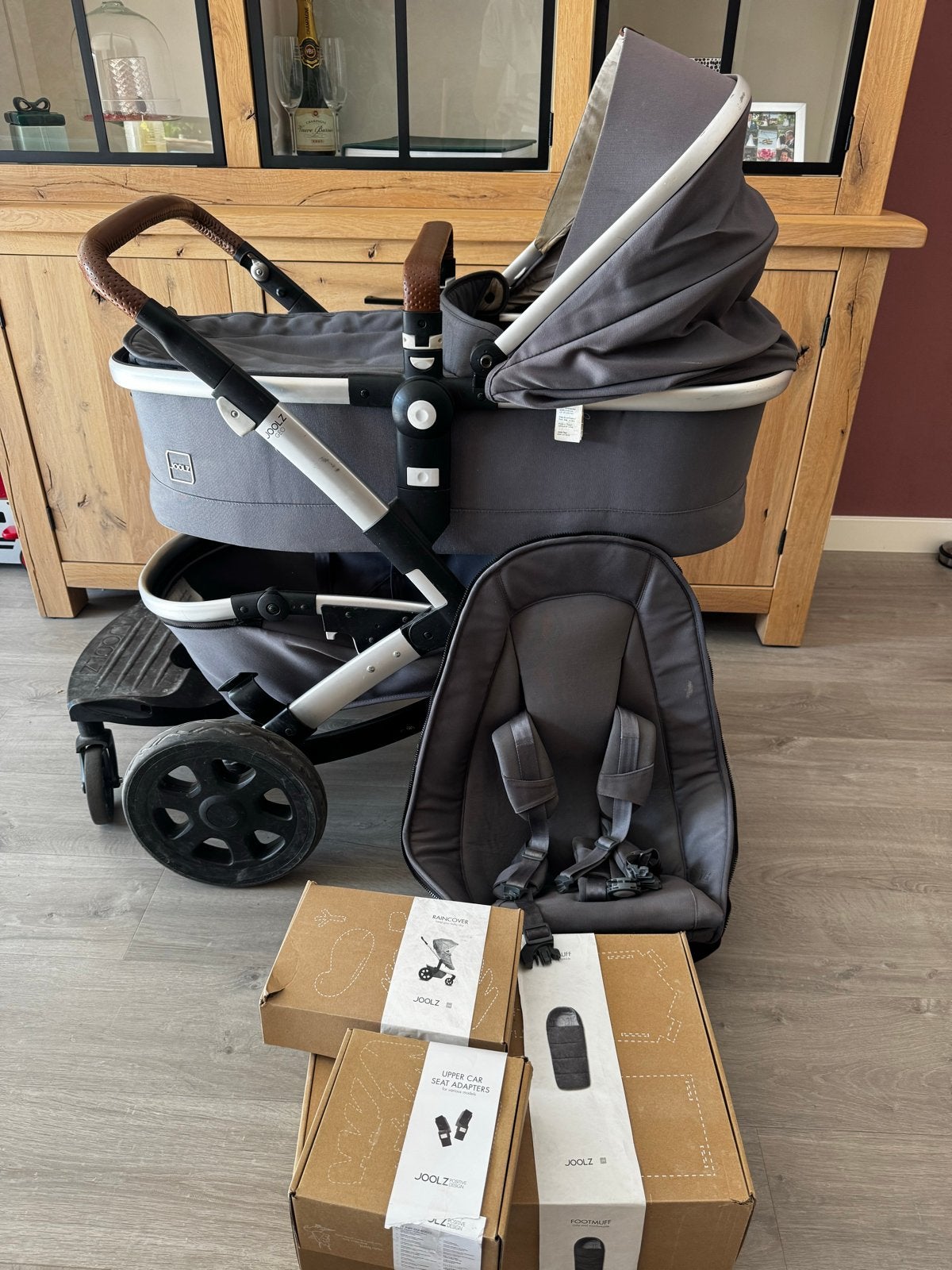 Joolz GEO 2kinderwagen compleet met accessoires, Gebruikt, Combiwagen, Met reiswieg, Ophalen