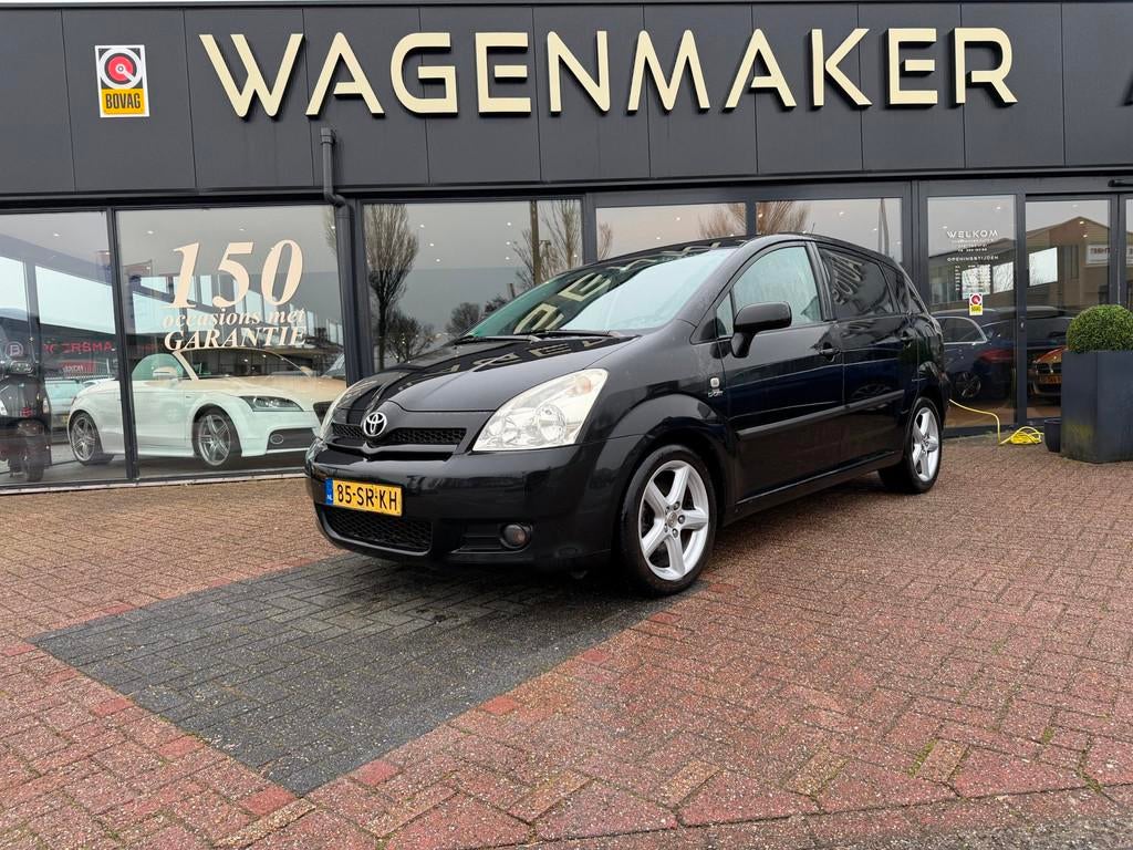 Toyota Corolla Verso 2.2 D-4D Luna Clima|Cruise|Trekhk|GoedO, Voorwielaandrijving, Gebruikt, 4 cilinders, Zwart