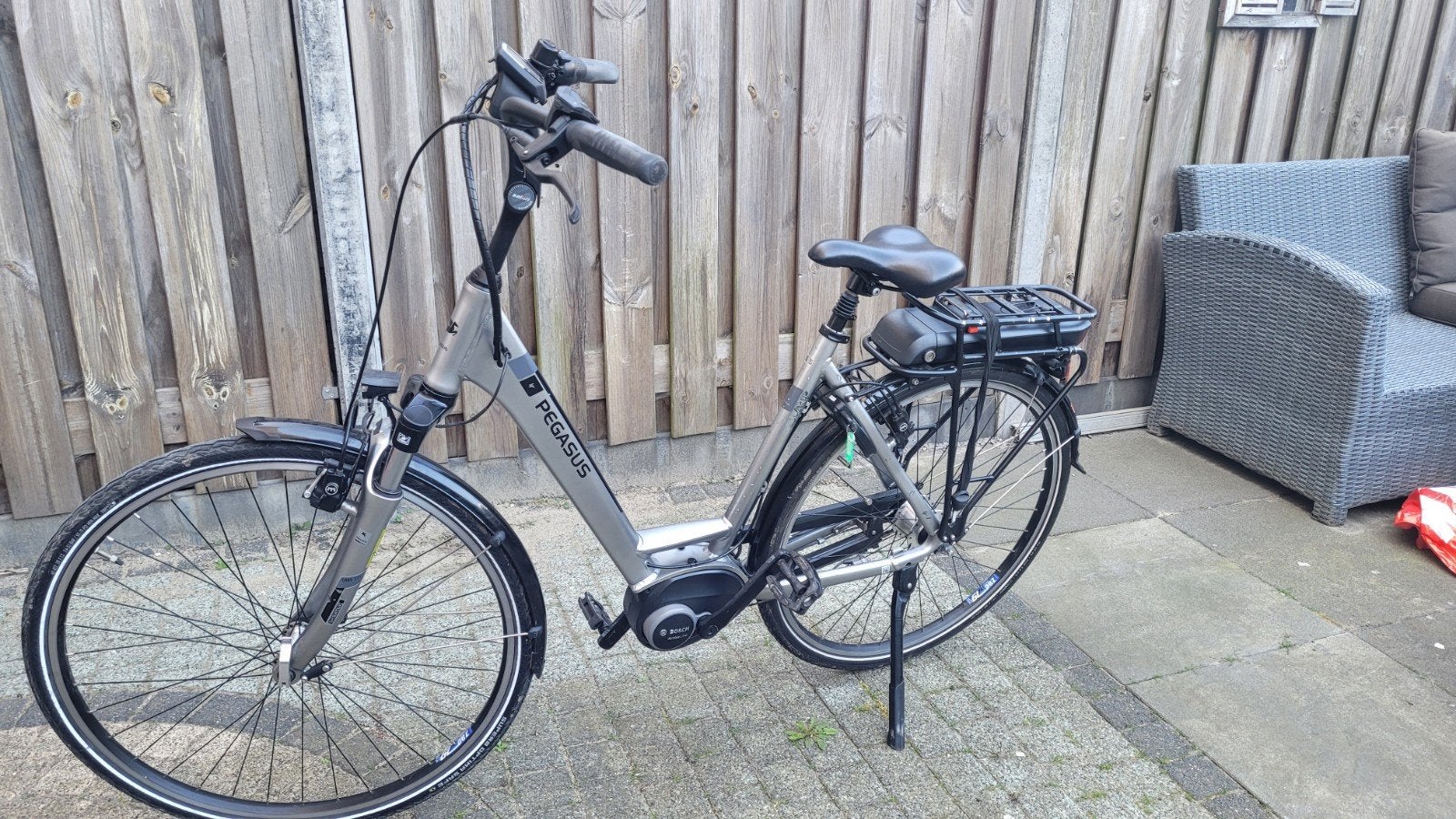 Pegasus elektrische fiets met Bosch motor, 1 jaar oud, Ophalen of Verzenden, Gebruikt, Overige merken