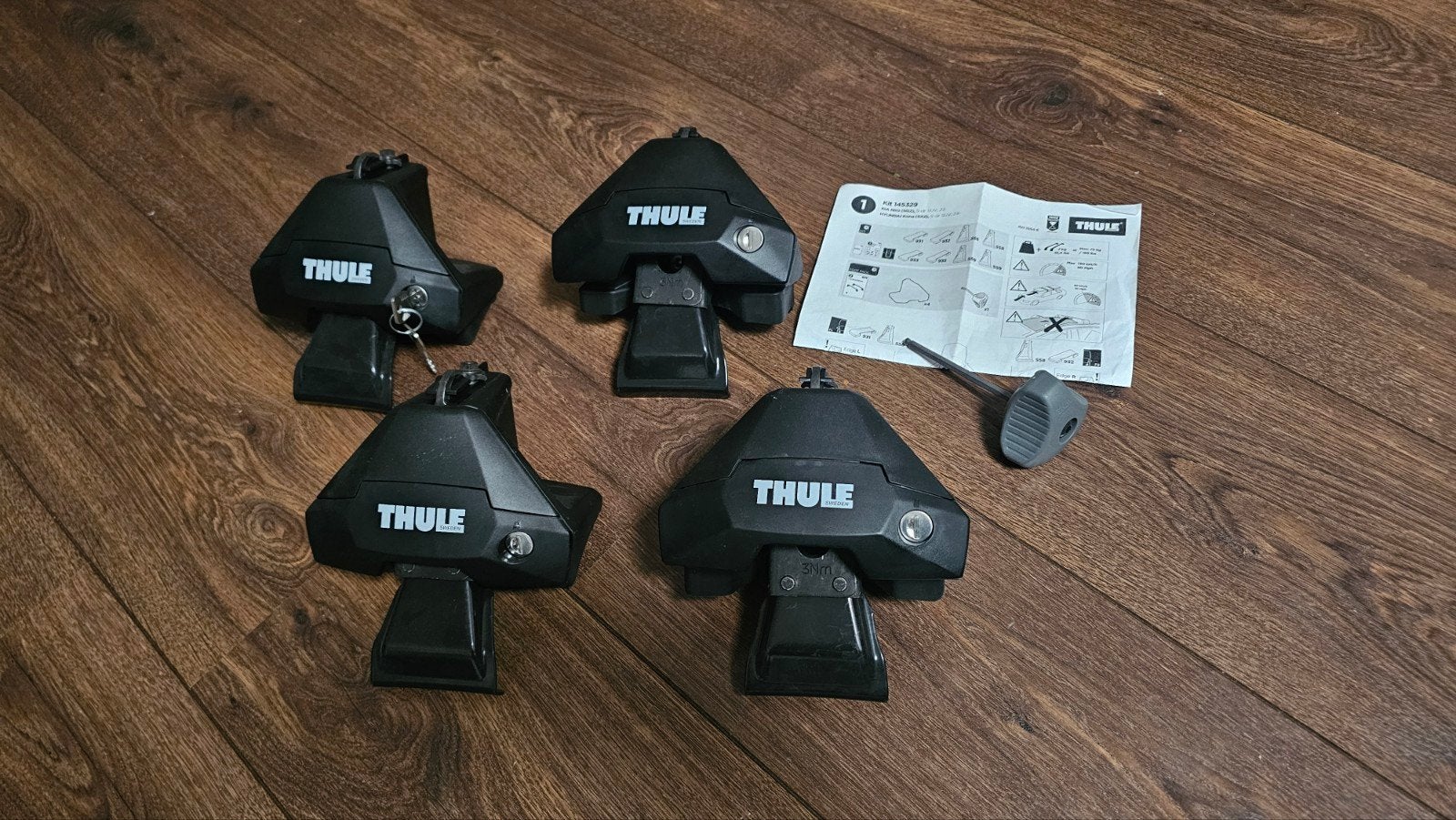 Thule Evo Clamp 7105 met Kit 145329 - KIA Niro 2025, Ophalen, Zo goed als nieuw