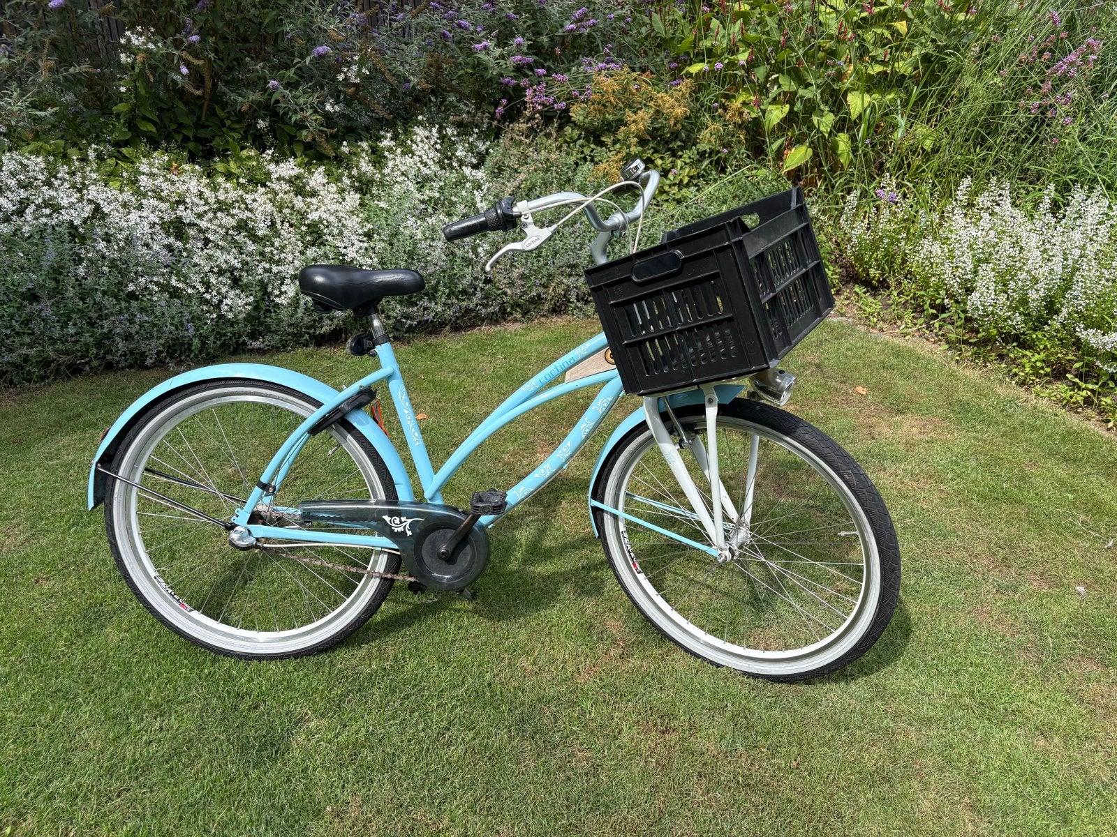 Bijna gratis - Cortina Cruiser Meisjesfiets 26 inch, Gebruikt, Velgrem, Handrem, Ophalen