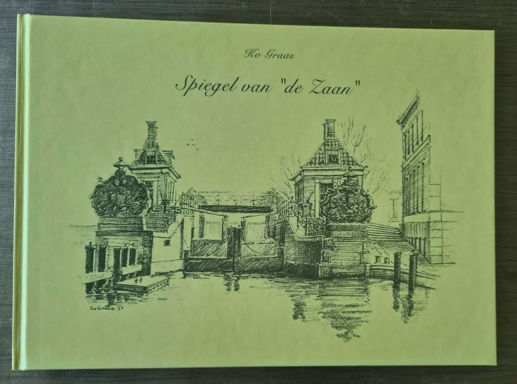 Spiegel van "de Zaan" Ko Graas 50 schitterende tekeningen, Ko Graas, Noord-Holland, Ophalen of Verzenden, Zo goed als nieuw