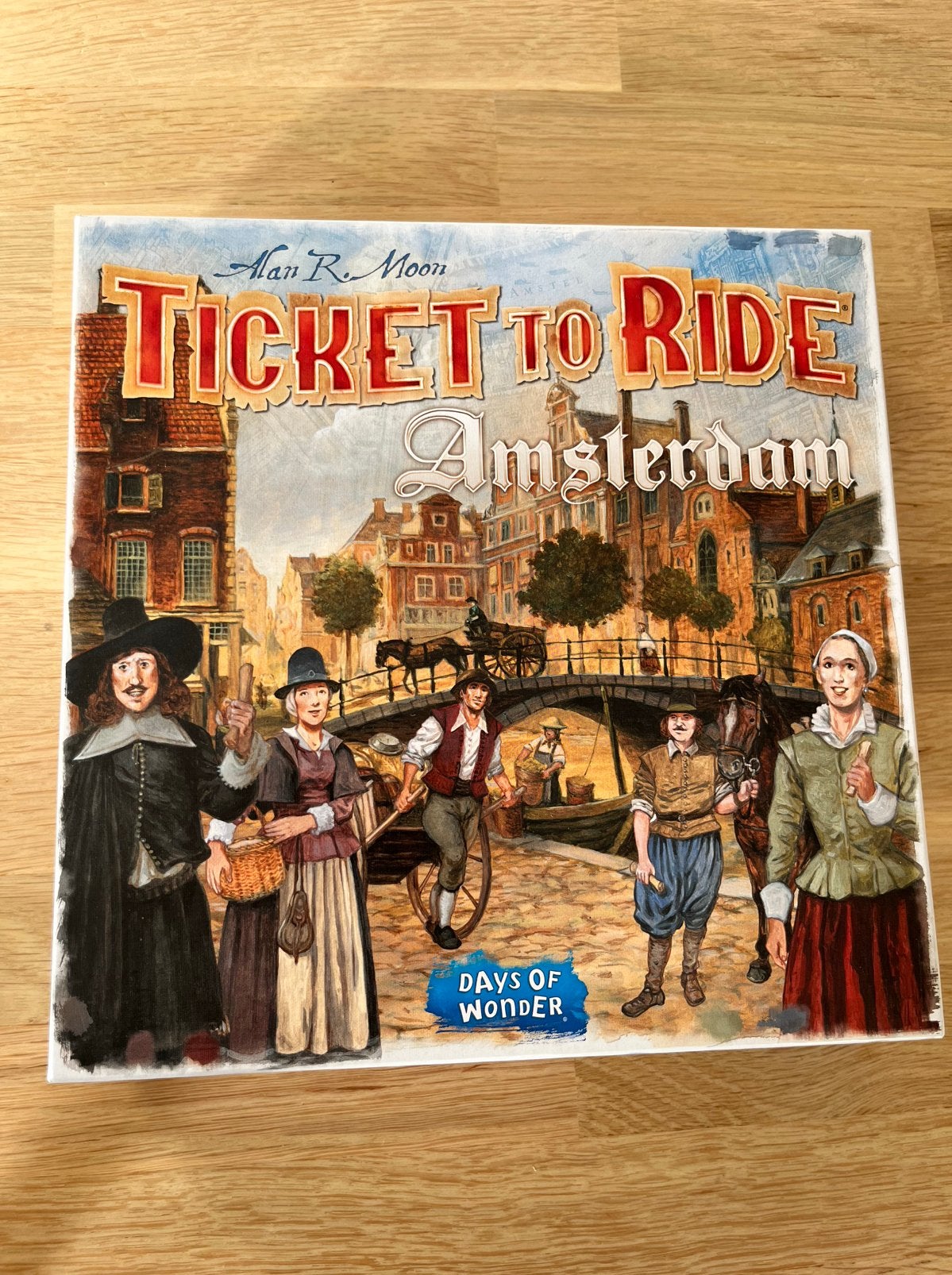 Ticket to Ride - Amsterdam, Hobby en Vrije tijd, Gezelschapsspellen | Bordspellen, Ophalen of Verzenden, Zo goed als nieuw