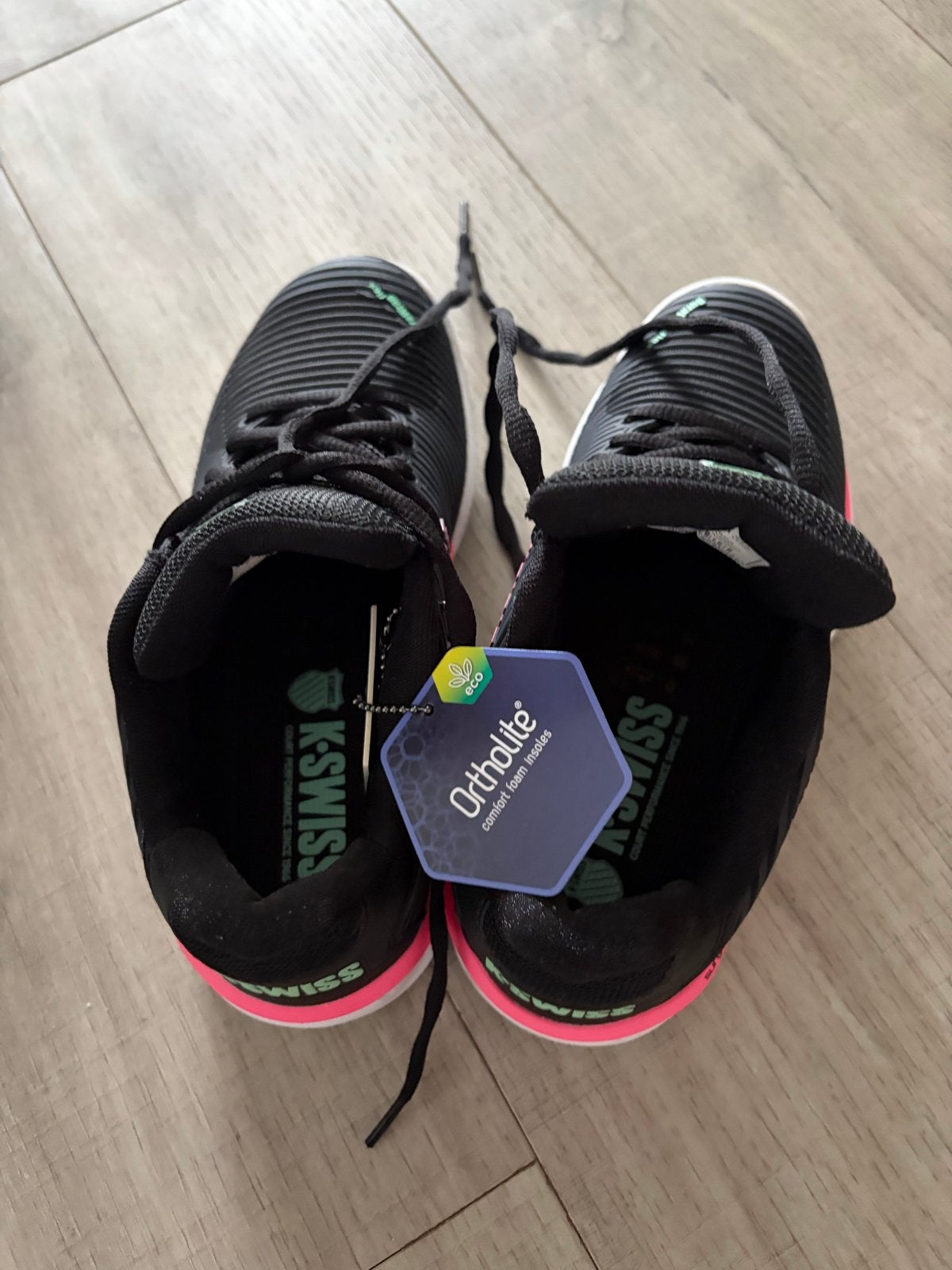 K-Swiss tennis/sportschoenen maat 37, Ophalen of Verzenden, Nieuw, Zwart, Sportschoenen