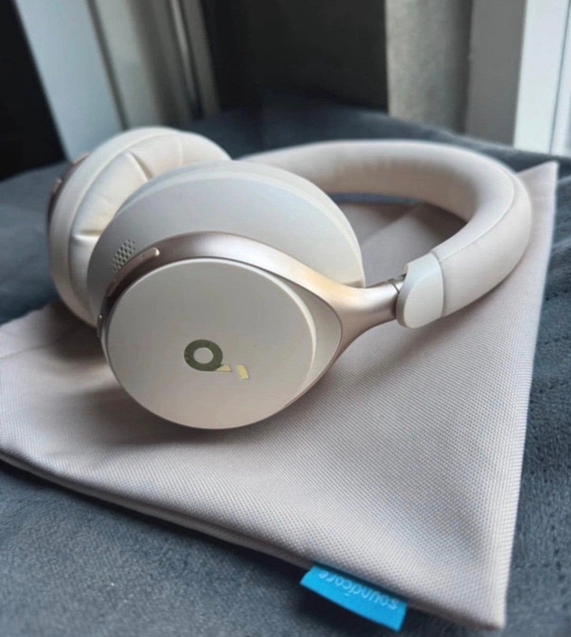 Soundcore Space One Noise Cancelling Hoofdtelefoon, Verzenden, Bluetooth, Zo goed als nieuw, Over-ear