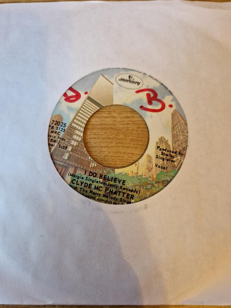Clyde McPhatter - Maybe / I Do Believe, Ophalen of Verzenden, Gebruikt, Pop
