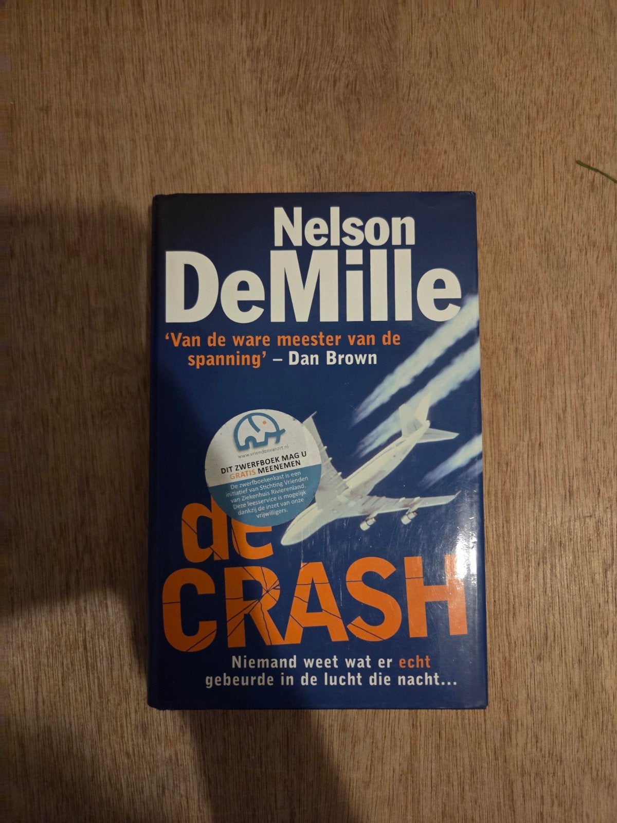 Nelson DeMille - De crash, Ophalen of Verzenden, Gelezen, Nelson DeMille