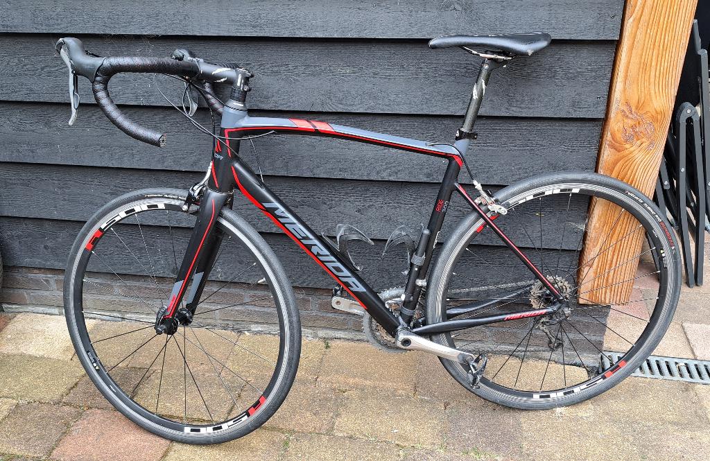 Merida Ride 300 Racefiets, Gebruikt, Velgrem, Meer dan 20 versnellingen, 53 tot 57 cm