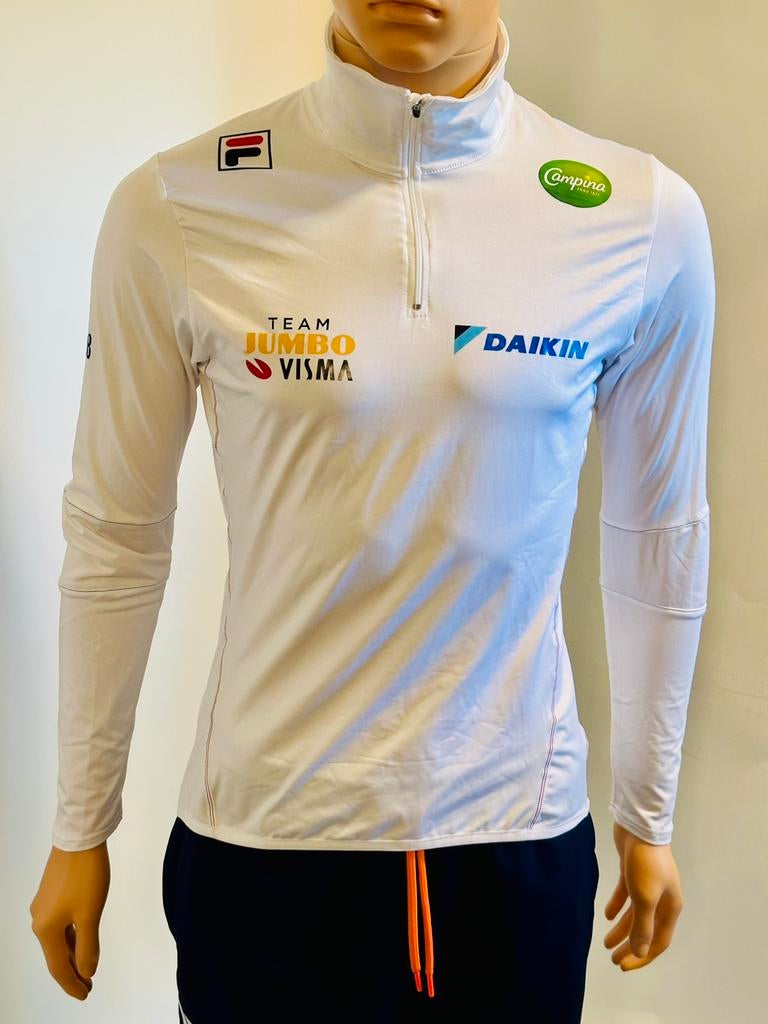 Sportkleding sportshirt hardloopshirt Nederland maat M Fila, Ophalen of Verzenden, Zo goed als nieuw, Oranje