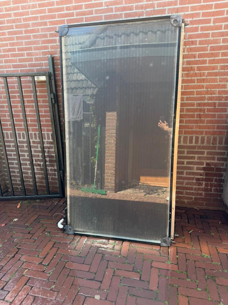 Zonnencollectoren, Doe-het-zelf en Verbouw, Glas en Ramen, Ophalen of Verzenden, Zo goed als nieuw
