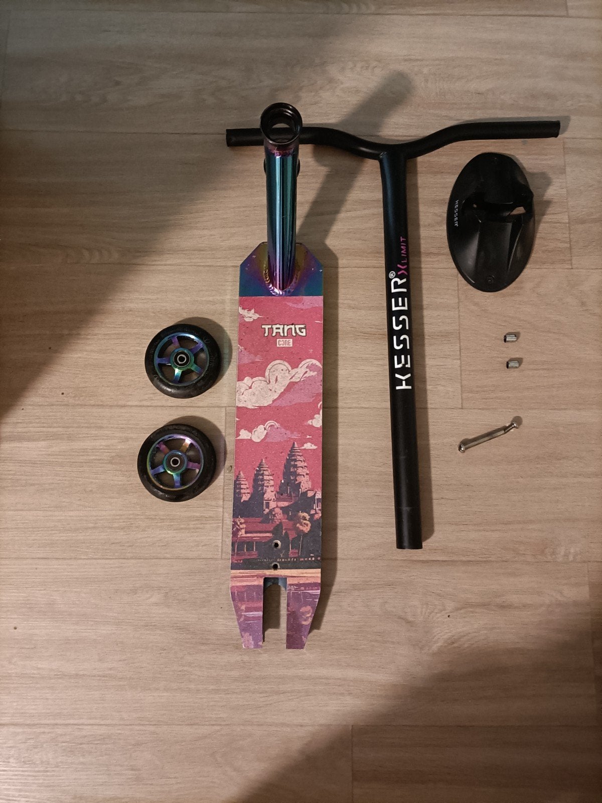 Stuntstep onderdelen: Deck, stuur, wielen en meer, Ophalen, Gebruikt, Overige typen, KESSER