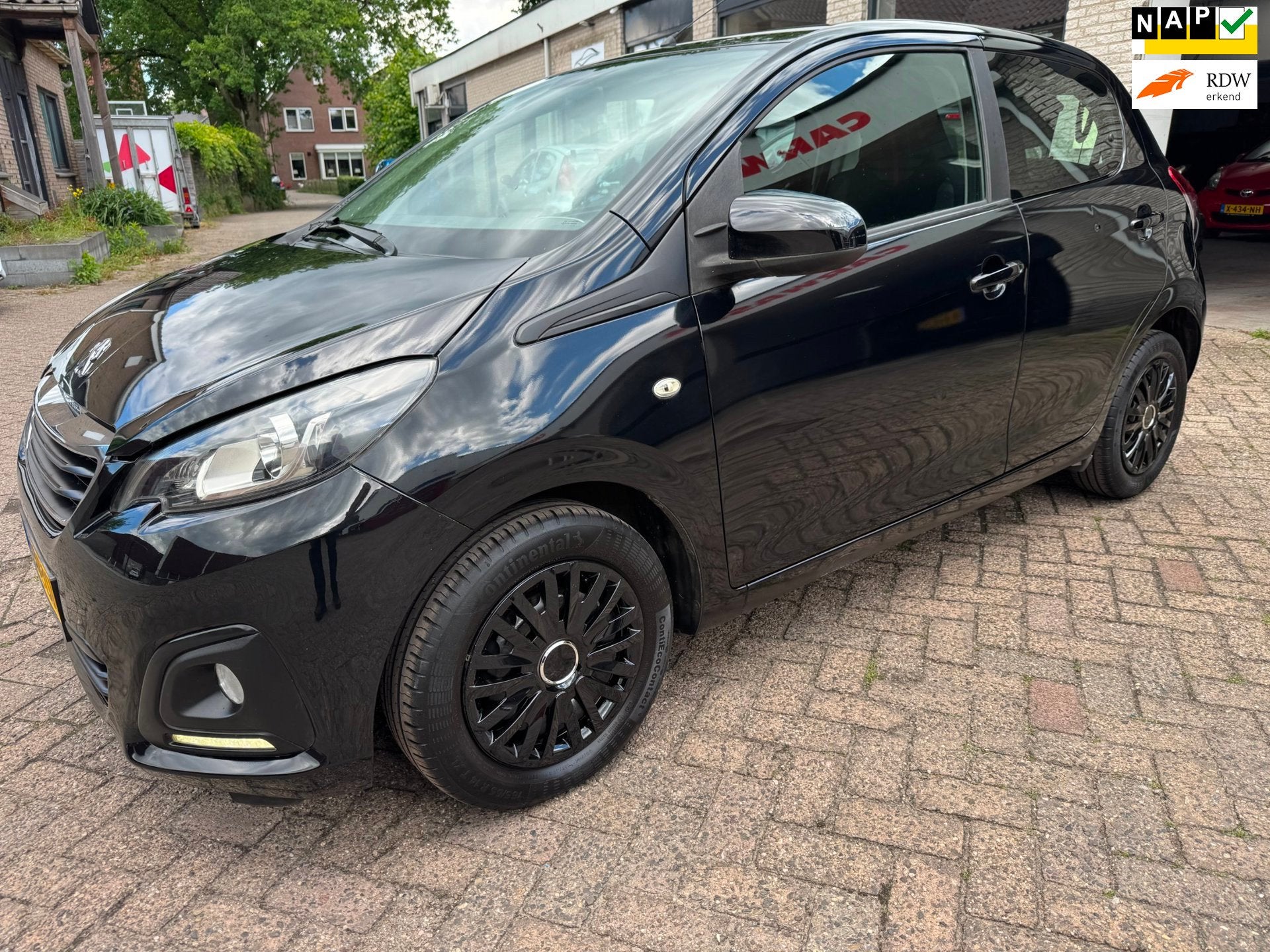 Peugeot 108 1.0 e-VTi Active AIRCO LED ORG 53334 KM NAP VOLL, Voorwielaandrijving, Euro 5, Gebruikt, 4 stoelen