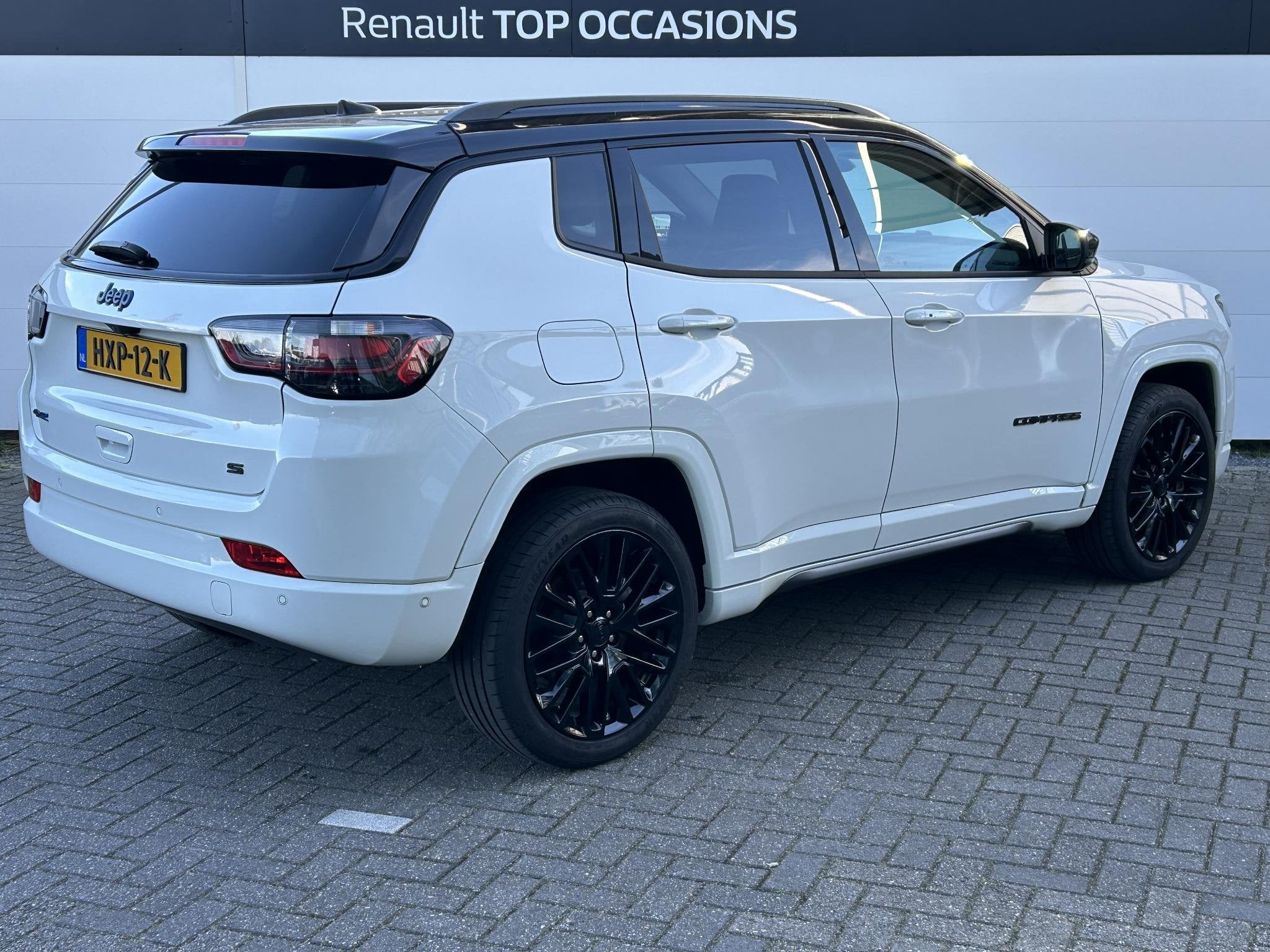Jeep Compass 4xe 240 Plug-in Hybrid Electric S (Hoge Instap), 4 cilinders, Met garantie (alle), Wit, Bedrijf