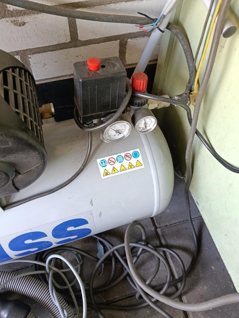 Compressor, Minder dan 25 liter, Ophalen, Minder dan 200 liter/min