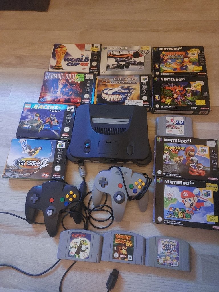 N64 met 14 spellen (m2455651143) — Games | Nintendo 64 — Marktplaats