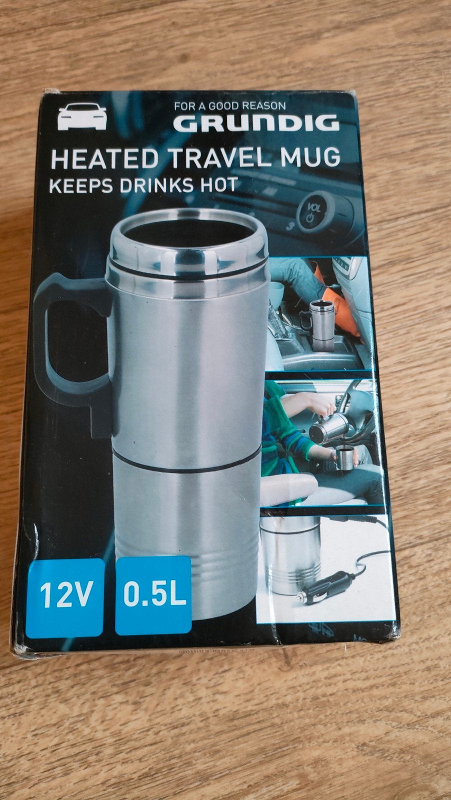 Grundig Verwarmde Reismok 12V 0.5L, Ophalen of Verzenden, Zo goed als nieuw