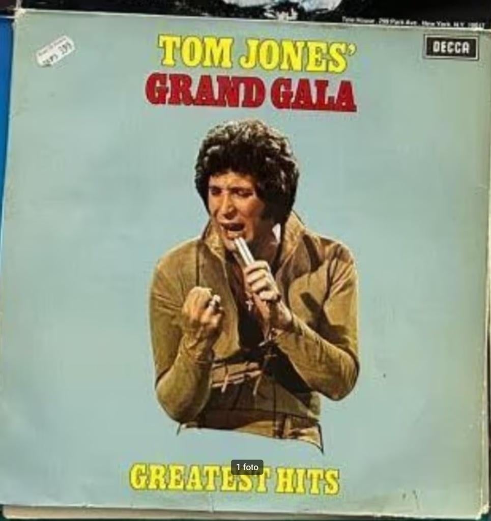 LP Tom Jones - Greatest hits, Ophalen of Verzenden, 1980 - 1989, Gebruikt, 12 inch