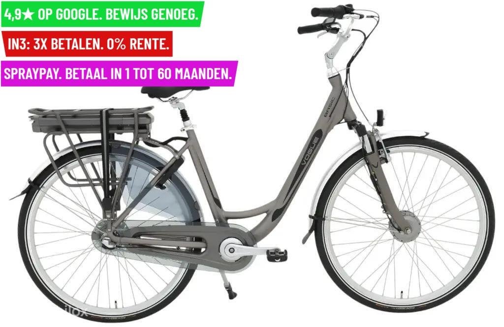E-BIKE VOGUE BASIC 36V/13Ah/45Nm/468Wh- Garantie/Levering