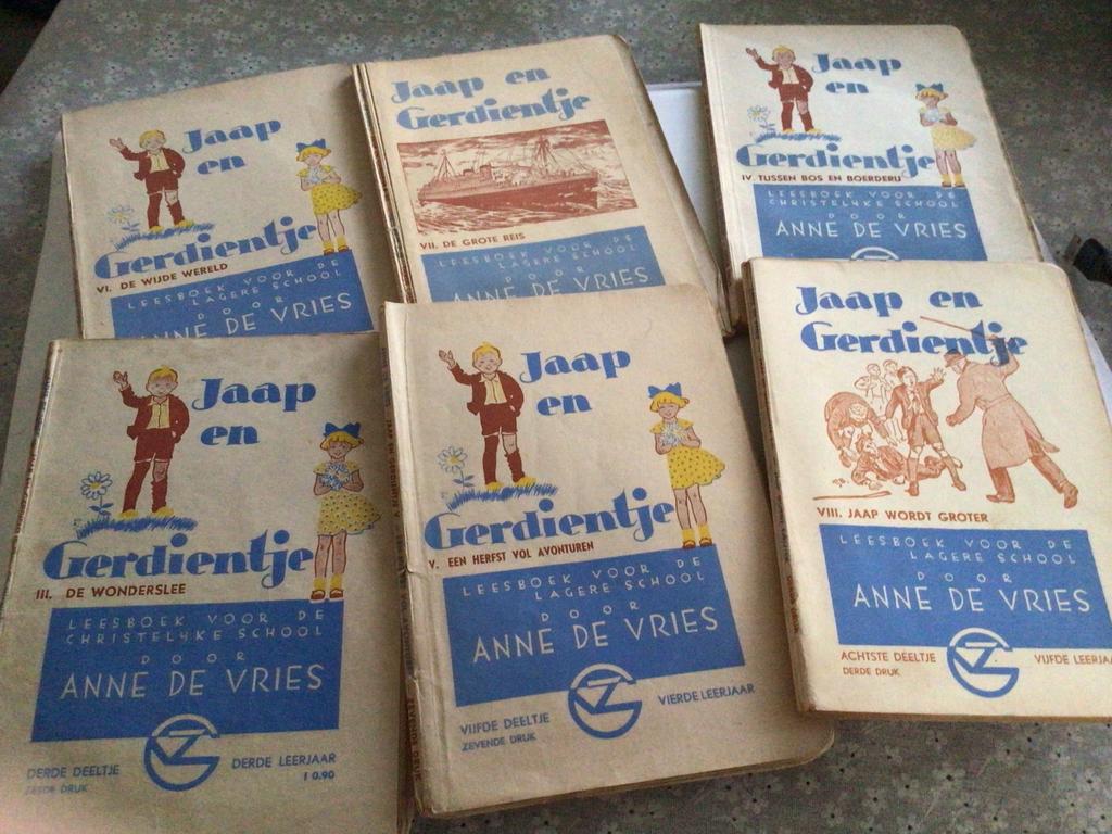Jaap en Gerdientje leesboekjes - 6 stuks, Ophalen of Verzenden, Gelezen, Fictie algemeen
